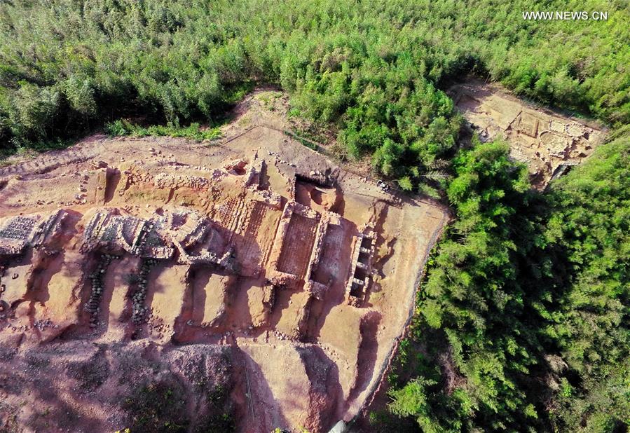 Relics of Dongxi kiln in Nanjing County of SE China's Fujian