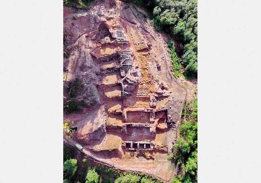 Relics of Dongxi kiln in Nanjing County of SE China's Fujian