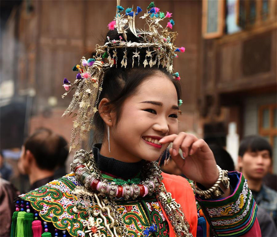 Rare festival held in Guizhou to celebrate Dong minority culture