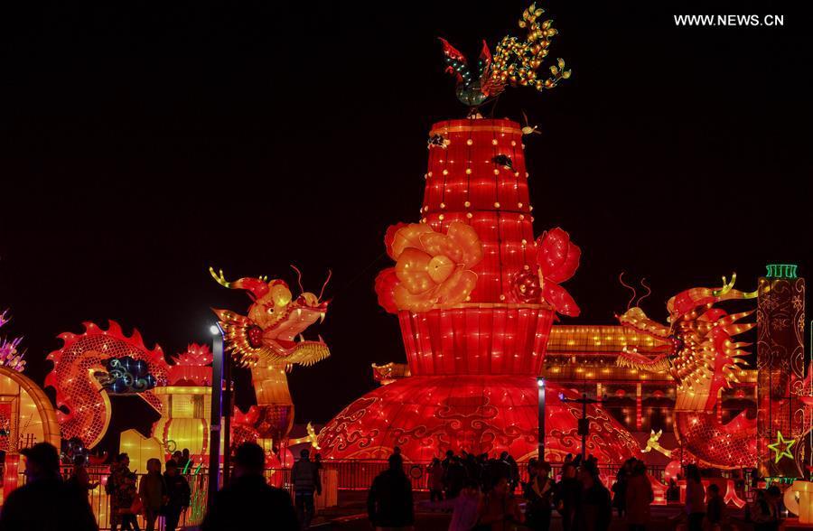 Lantern fair held in SW China's Chongqing