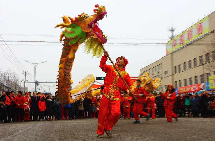 People in China hold various celebrations on day of 'Lichun'