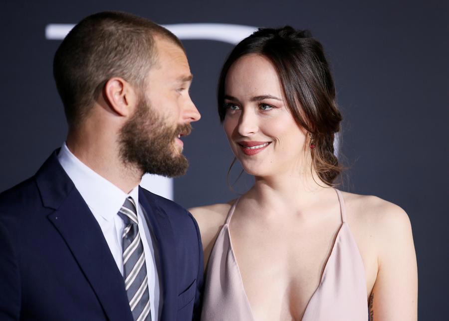 'Fifty Shades Darker' premieres in Los Angeles