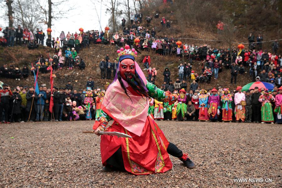 'Gaoshan' opera performed in NW China's Gansu