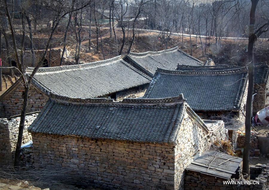 Stone village in Central China's Henan