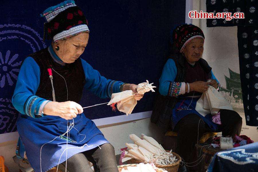 Tie-dyeing techniques of Bai ethnic group