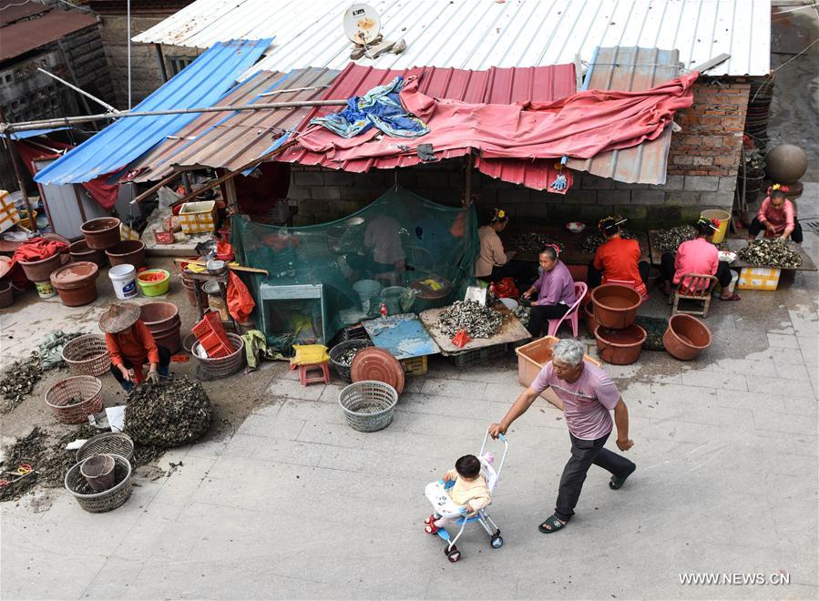 'Xunpu' women seen in Quanzhou City, China's Fujian