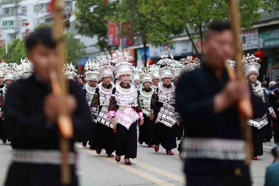 Miao Sisters Festival celebrated in SW China's Guizhou