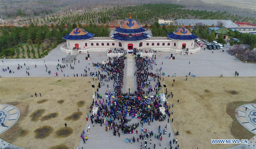 Memorial ritual for Genghis Khan held in China's Inner Mongolia