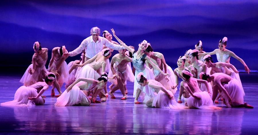 Dance drama 'Crested Ibises' staged in Nanning