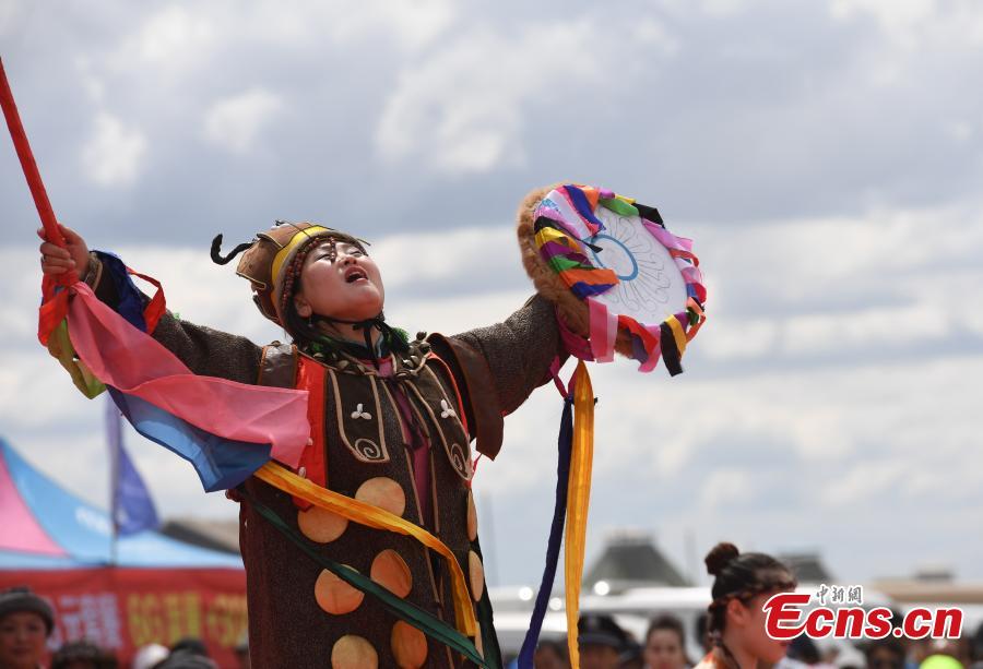 Daur people mark traditional festival