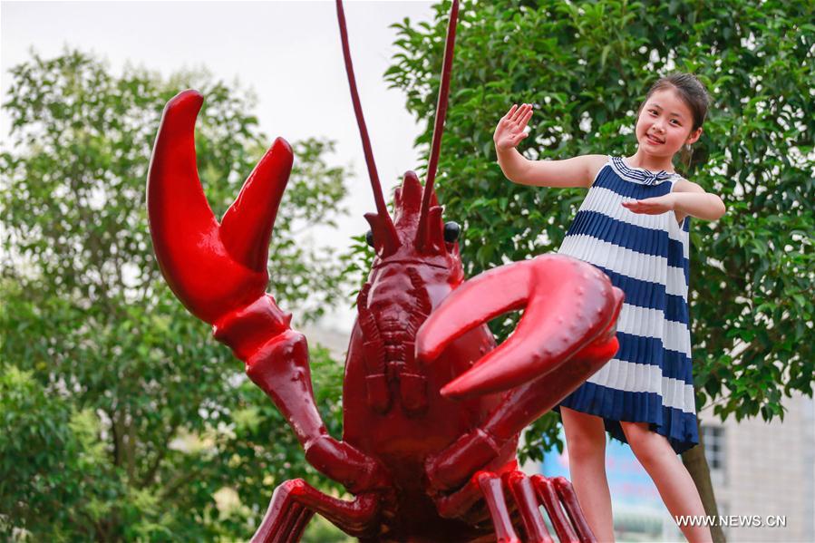 Crayfish festival marked in China's Jiangsu