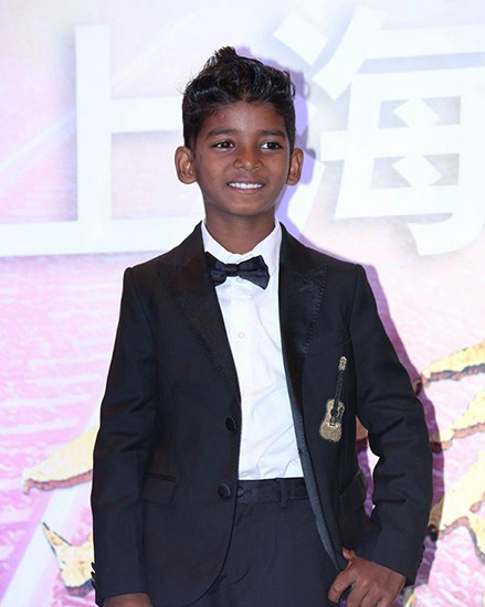 Indian child actor promotes new movie