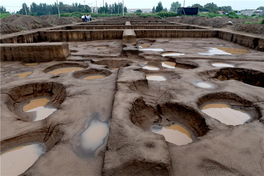 Excavation continues at Liuzhuang site in C China