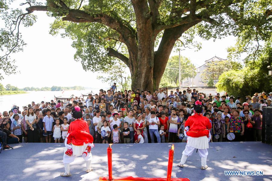 Activities held during art festival in Lishui