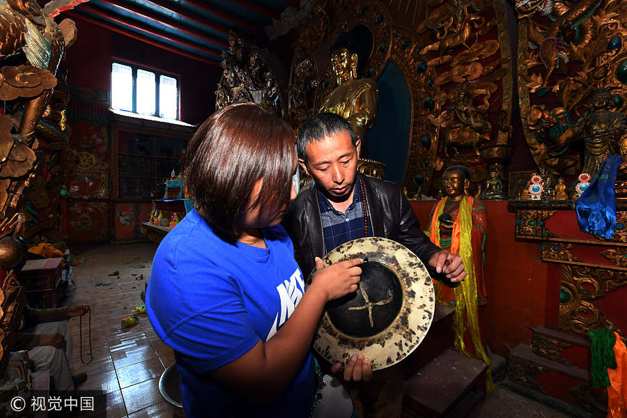 Cultural relics damaged during Sichuan earthquake