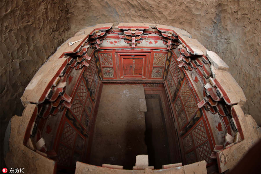 Northern Song Dynasty mural tomb found in Shanxi