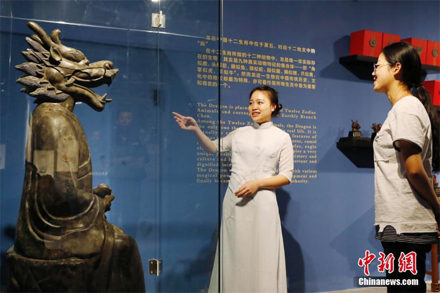 Rare Chinese zodiac statues go on display in Shanghai