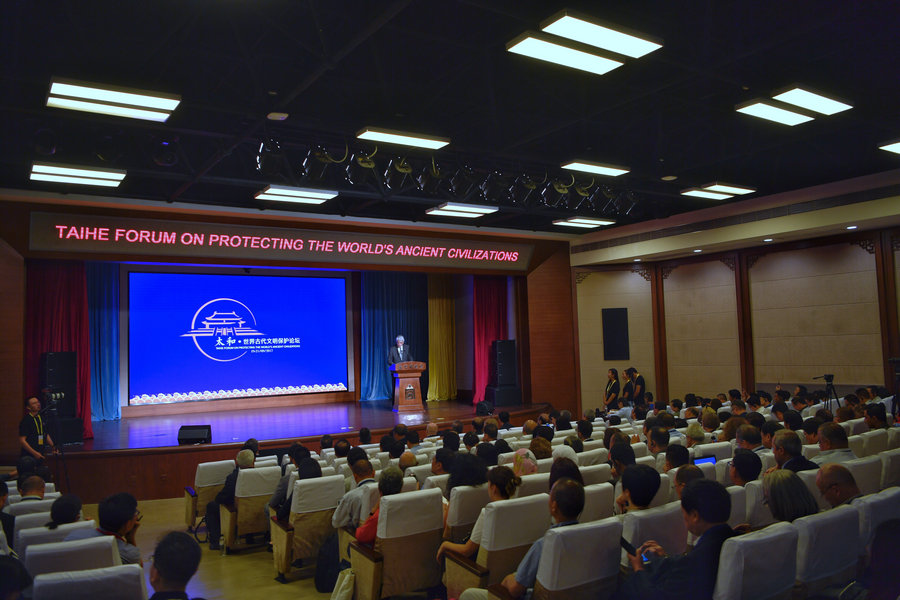 Forum on protecting the world's ancient civilizations opens in Beijing