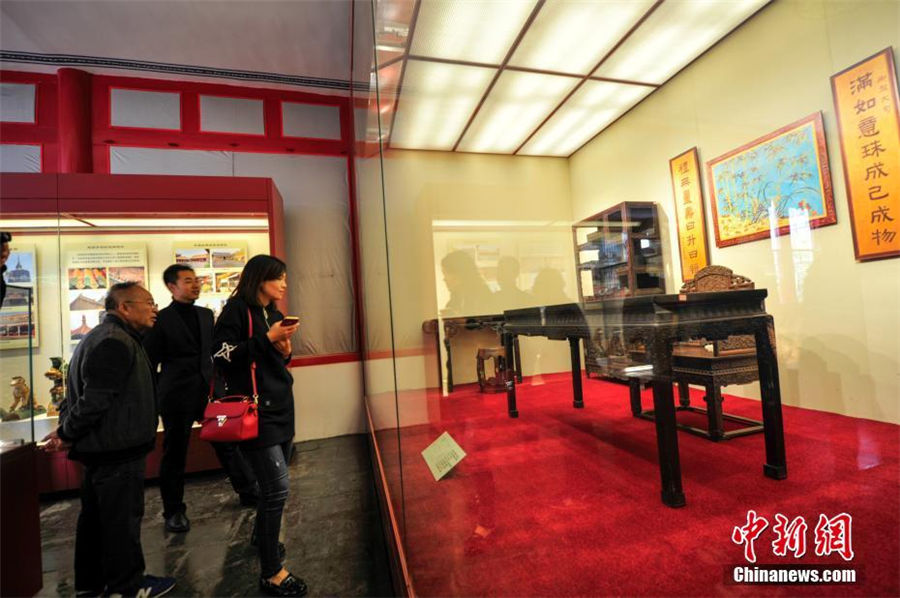 Ancient architecture exhibition opens at Shenyang Imperial Palace