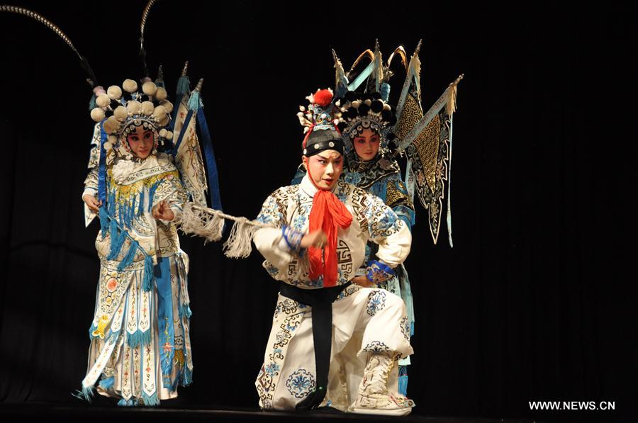 Actors from China's Ningxia perform in Tanzania