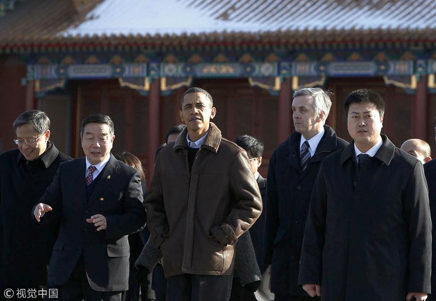 Foreign leaders who have visited the Palace Museum