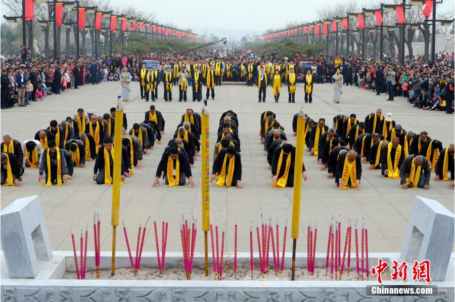 Ceremony to worship Sima Qian held in Shaanxi