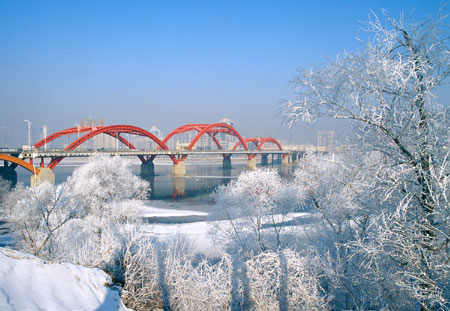 最美雪景 吉林雾凇