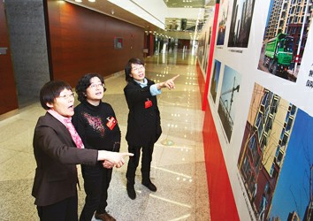 “千金一诺为民生——保障房建设成就展”展出