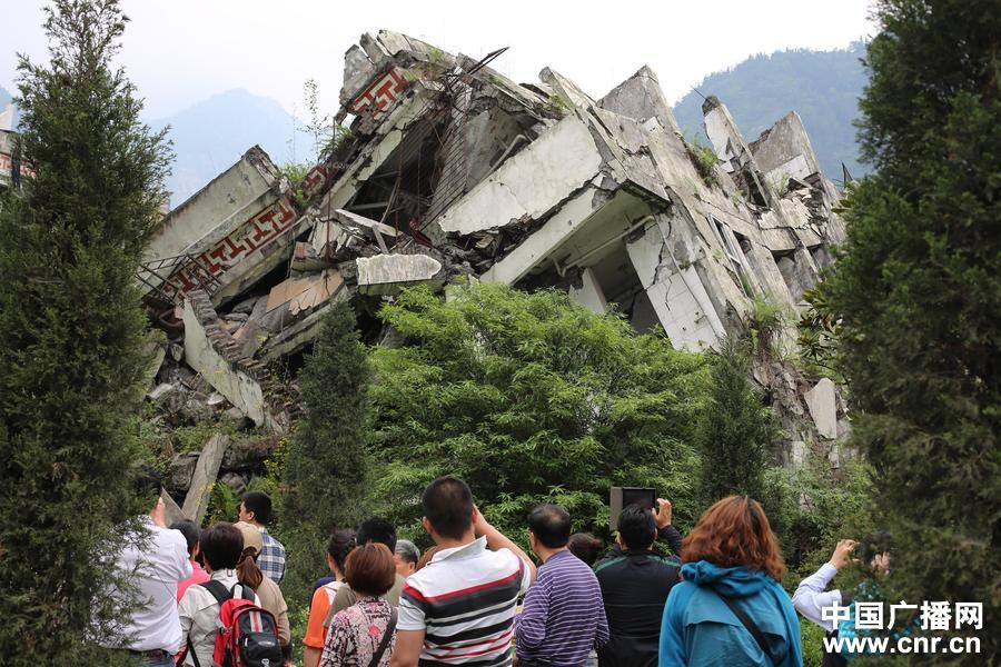 四川汶川地震5周年：映秀五一迎来旅游高峰