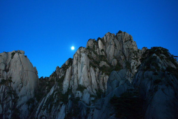 中秋在黄山，找寻那轮明月