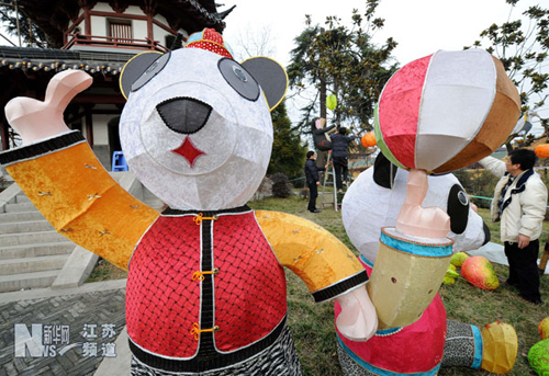 两岸首度联办春节秦淮灯会