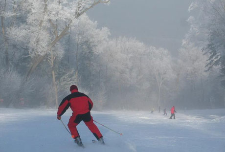 滑雪胜地亚布力