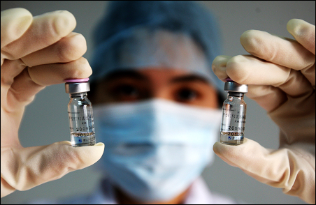 广东开始接种“甲流”疫苗
