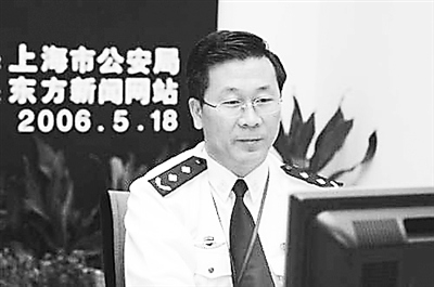 上海前公安副局长朱影涉黄光裕案被刑拘