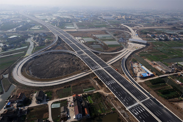 上海S32高速公路年底建成通车