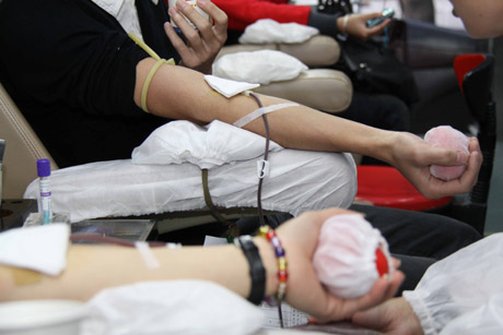 福州市民无偿献血庆祝节日