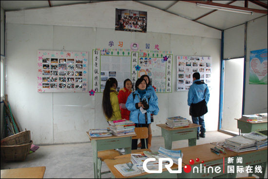 探访四川绵阳震后重建中的学校（组图）