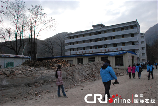 探访四川绵阳震后重建中的学校（组图）