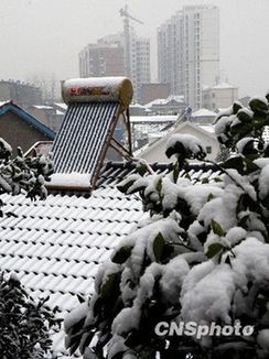 中国南方将遭大范围雨雪降温 苏皖有冰冻