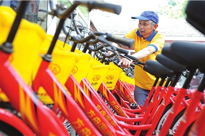 北京市提出2015年自行车出行比例达23%目标