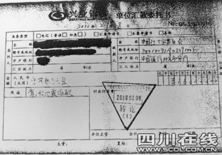 章子怡致歉向中国红基会补交16万地震捐款