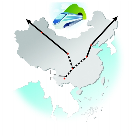 重庆首条高铁20日开工 将接轨国际高速铁路网