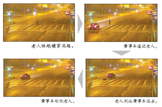 北京警方搜寻长安街撞死老人逃逸司机(图)