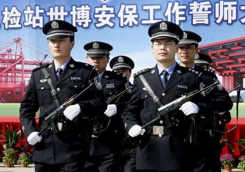 上海边检部门世博会期间将配枪执勤(图)