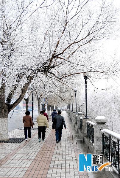 吉林省出现大范围雨雪天气