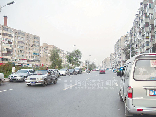 哈尔滨市道路升级改造带来生活新景象（组图）