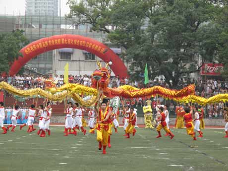 中国高等农业院校第七届大学生田径运动会在安徽农业大学开幕