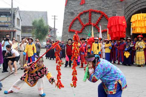 第二届关东民俗文化节在沈阳举行（图）