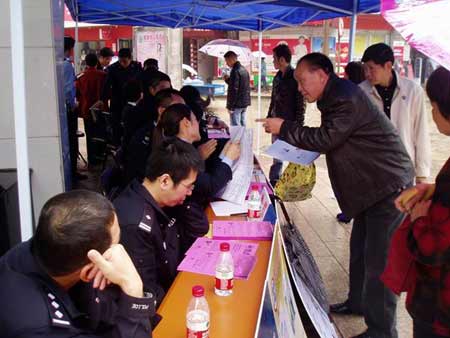 盱眙县公安局打击整治发票犯罪活动进入高潮