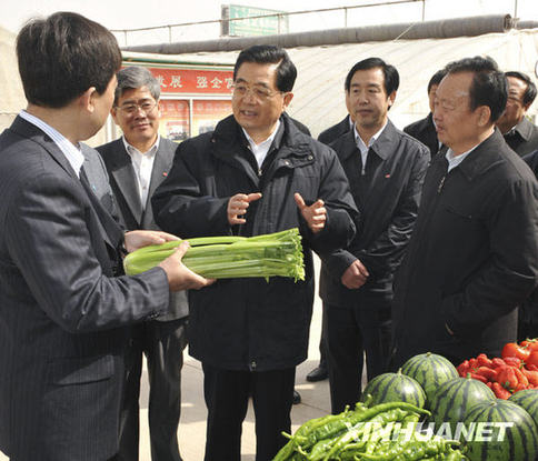 与人民在一起——中国领导人的一年足迹